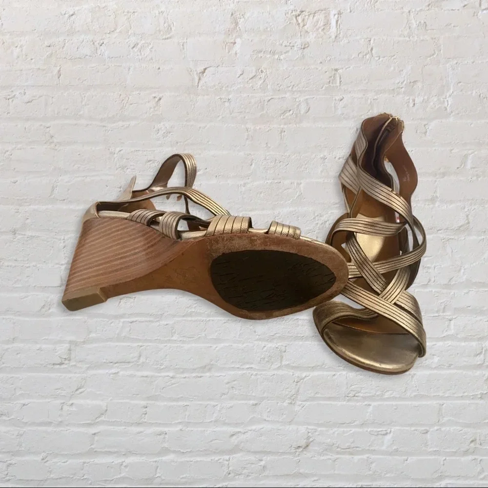 {DVF} Wedge sandals